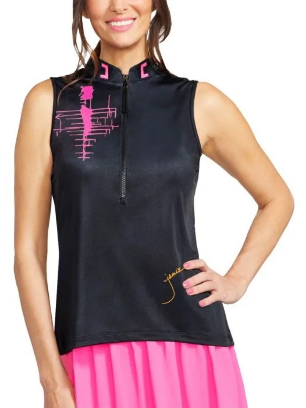 💥Jamie Sadock Womens Industrious Sleeveless Golf Top💥XL💥